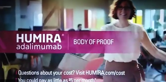 Humira ad still shot