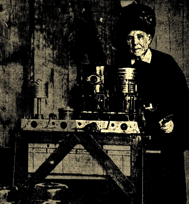 old photo of margaret knight, inventor.